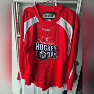 Reebok Red Hockey Day Jersey
